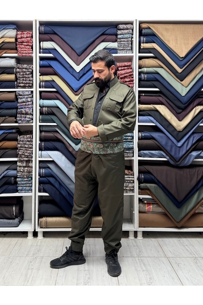 EYAS GROUP Yöresel Kıyafet Botani Haki