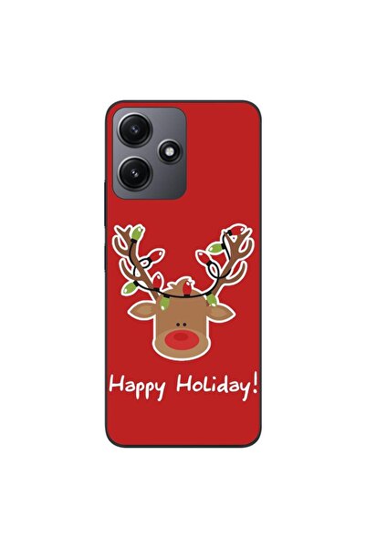 OEM Husa compatibila cu Xiaomi Redmi 12 5G Silicon Gel Tpu Model Craciun Ren ...