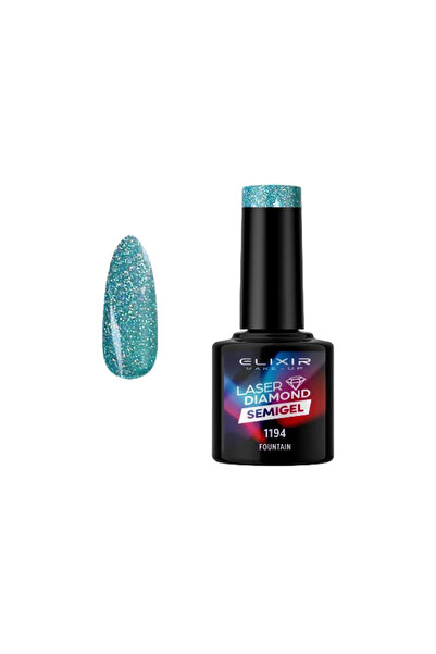 Elixir LASER DIAMOND SEMI GEL (ΗΜΙΜΟΝΙΜΟ ΒΕΡΝΙΚΙ) -1194 (FOUNTAIN) 8ML