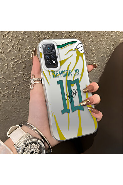 Hontinga Redmi Note 11 Pro 5G Uyumlu Silikon Kenar Sert Arka Kılıf Couple Tel...