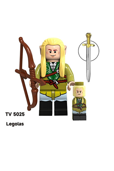 yamanS Legolas LOTR Yüzük Kardeşliği Figür Yapı Blok Oyuncak(Custom Özel Tasa...