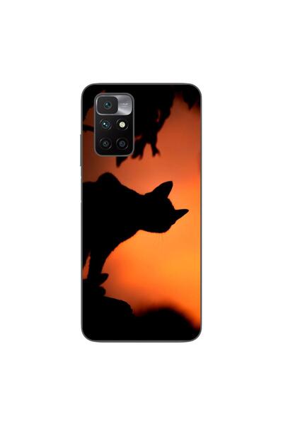 OEM Калъф, съвместим с Xiaomi Redmi 10, силиконов гел TPU, с мотив Хелоуин Че...