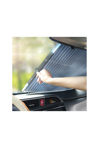 OMC Parasolar auto retractabil latime 46cm