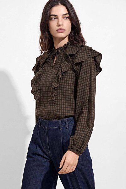 Hooopstore Pötikare Petit Brown Blouse