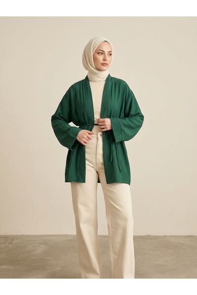 Foremia كارديجان باللون الأخضر الزمردي - فراولة