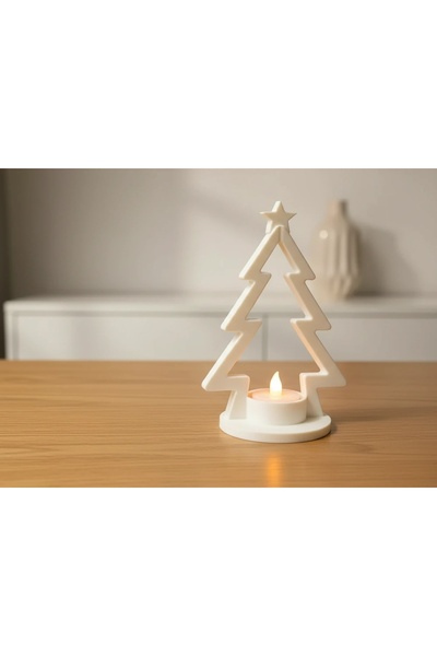 OEM Mini Decorative LED Night Light in the Shape of a Stylized Christmas Tree