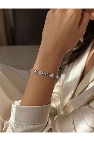 aurajewelery DAMLA MODEL SİLVER CM BİLEKLİK