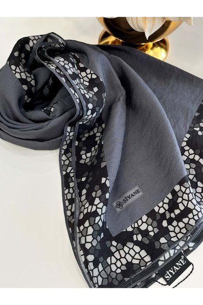 Modario Si̇yane Cupra Viscose Shawl - 7
