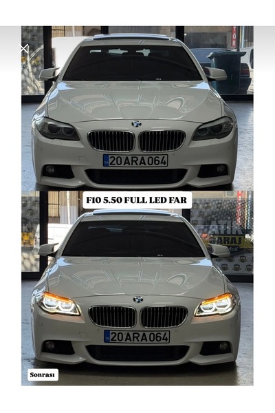 SY BMW f10 Led far takımı m5 far makyajsız 2010-2012 uyumlu