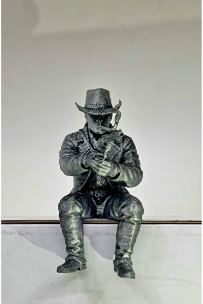 HANART Oturan Arthur Morgan figür 10 cm Red Dead Redemmption Arthur Morgan