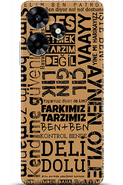 Noprin Infinix Hot 30 Case Hd Printed Case - They Can'T Bring Me down 5588