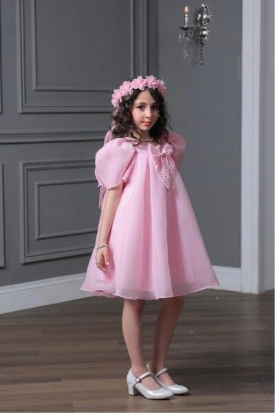 Alesayi_kids Christmas for Children |   Turkish Dress with a Headscarf for Gi...