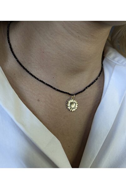 PIETRICELE Spinel and Sunflower Necklace