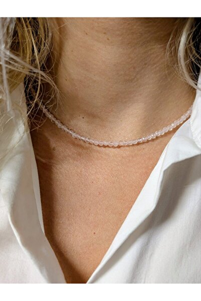 PIETRICELE Rose Quartz Necklace 3