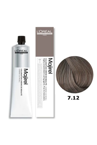 L'oreal Professionnel Majirel Saç Boyası 7,12 Kumral Küllü İrize 50ml - Yeni ...