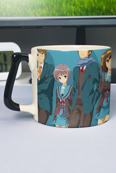 ZipZap Horimiya Anime Printed Ceramic Luxury Mug (1 Piece) Special Black Hand...