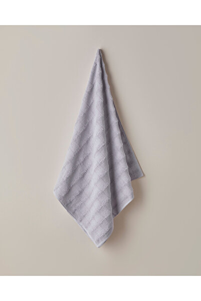 LC Waikiki Nevavm Farkıyla Bubble Cotton Bath Towel 70X140 cm Lilac