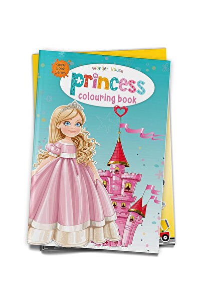 Wonder House Books كتاب تلوين الأميرة (سلسلة الكتب العملاقة): كتاب تلوين كبير...