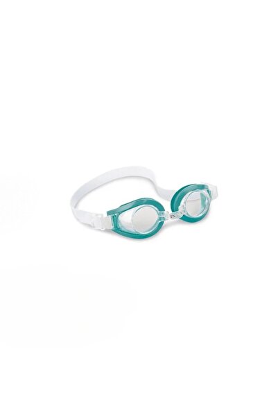 Leno AquaFlow Hypoallergenic Swim Goggles, Ages 3-10 - Green
