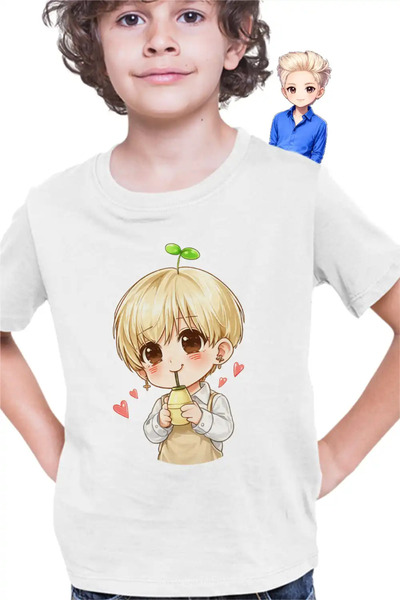 OEM Tricou Copii Baieti Shinee Kpop Chibi