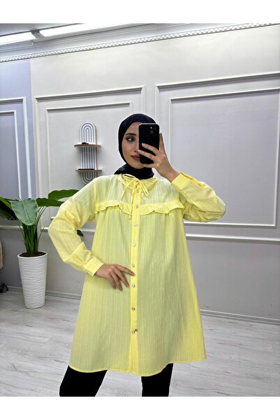 moda acar Tie-Neck Tunic