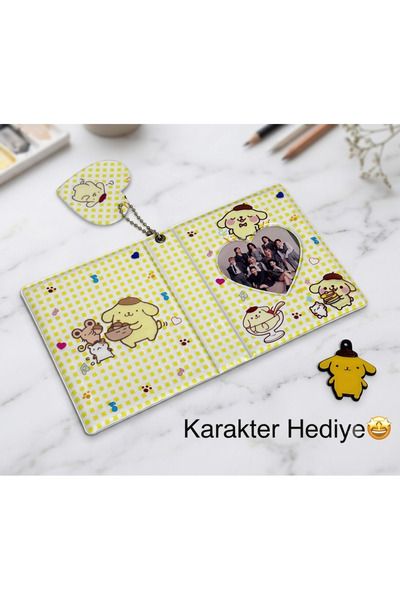 SANRIO Cinnamoroll Kuromi Pochacco MyMelody Binder Fotoğraf Albümü Fotokartlı...