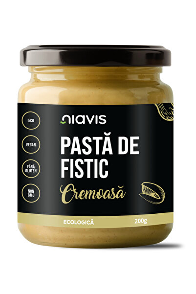Niavis Pasta De Fistic Cremoasa Ecologica/Bio 200G