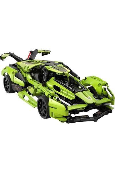 cada Yeşil Blade Sports Car 432 Parça Uzaktan Kumandalı Block Oyuncak