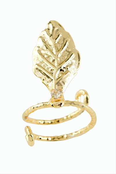 Eco Lounge Leaf Prosthetic Nail Ring