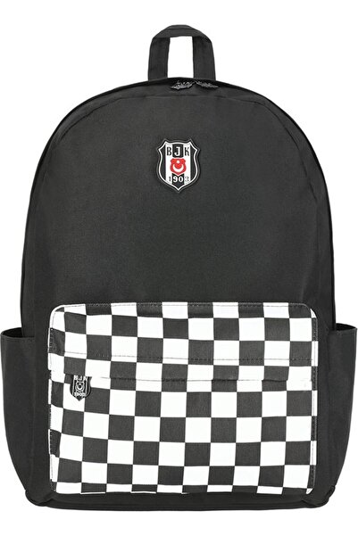 Beşiktaş Dama Cep Patterned Backpack