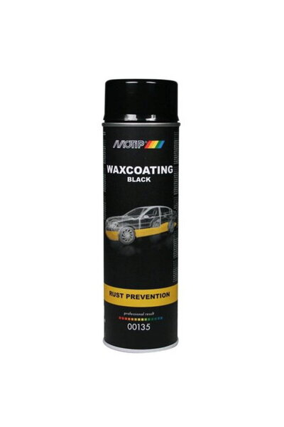 Motip Anti-corrosion wax for car body protection Waxcoating, black, 500ml