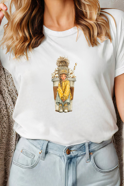Sarah's Boutique Women's T-shirt – 100% cotton – Sleep Coffee