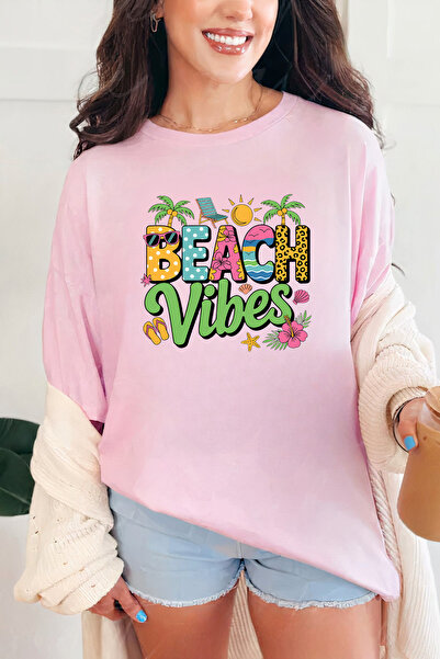 Sarah's Boutique Women's T-shirt – 100% cotton – Tropical Vibes