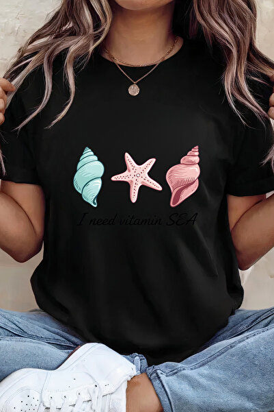 Sarah's Boutique Women's T-shirt – 100% cotton – Vitamin Sea