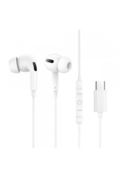 Baseus Handsfree USB-C Encok C18, Alb NGCR030102