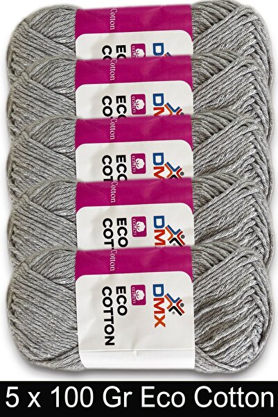 Diva İplik Bumbac Natural Dmx - Fir de Bumbac - 5 x 100 Grame (Pachet de 5) 2107
