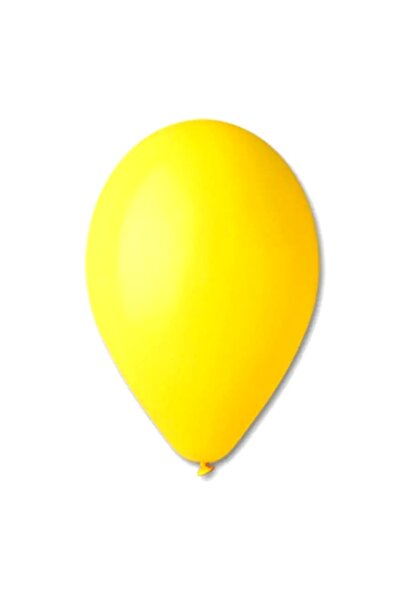 Gemar Yellow Colored Balloon 26cm - 20 Pieces