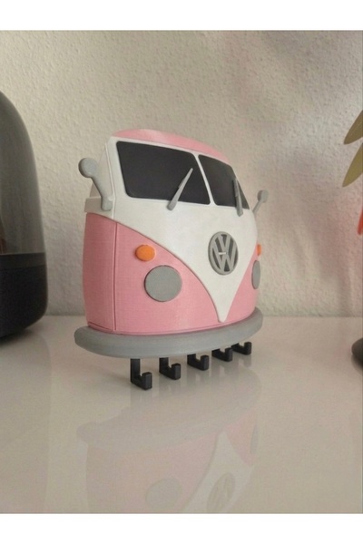 GF3D Volkswagen T1 Wall Hanger Keychain