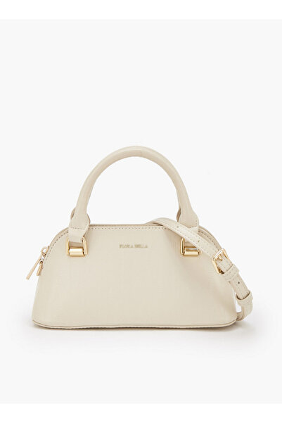 Flora Bella by Shoexpress Textured Crossbody Bag with Detachable Strap