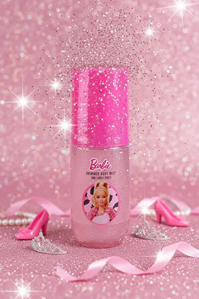 Miniso Barbie Lisanslı Işıltılı Vücut Spreyi 150 ml – Vanilya ve Hindistan Ce...