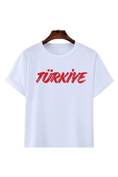 Arv T-shirt Turkey Design Printed Basic T-Shirt