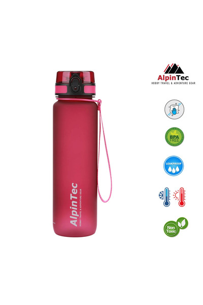 AlpinTec Μπουκάλι 1000ml Quest - 63- Σμέουρο