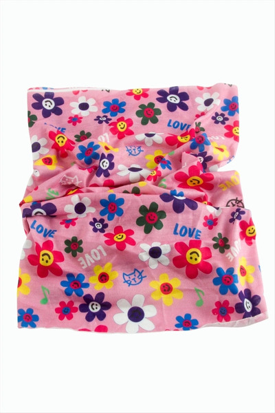 Generic Brand Daisy Patterned Baff Neck Collar