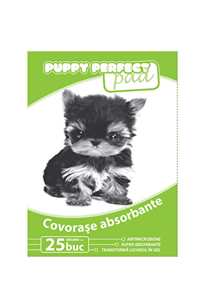 Perfect Pads Perfect Pad, Covorase absorbante pentru caini - 60x90 cm, 25 buc