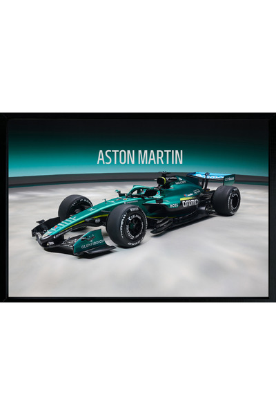 ISF MARKT Aston Martin Poster 48X33 cm Framed |   Valkyrie Amr Pro Race Car P...