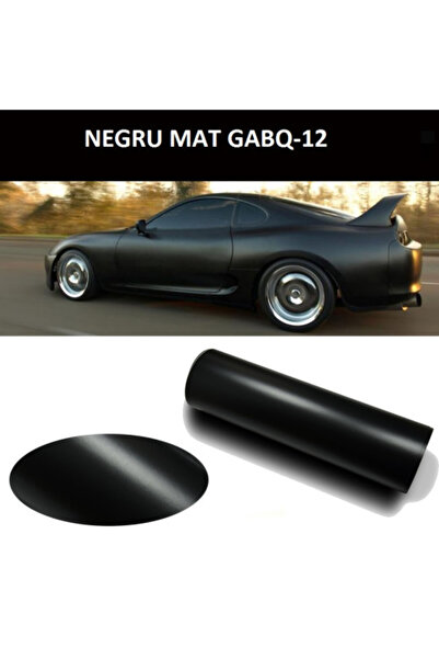 SMARTIC Folie auto negru mat 1m x 1.5m