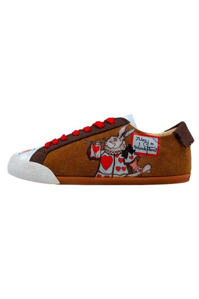 Dogo Women's Vegan Leather Multi-Color Sneakers - Alice in Nowhere Design