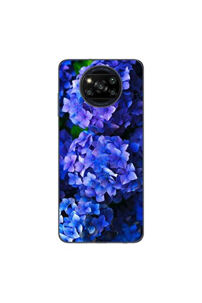 OEM Θήκη συμβατή με Xiaomi Poco X3 Pro από σιλικόνη gel TPU με σχέδιο ορτανσίας