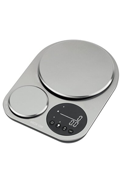 Green Lion Dual Kitchen Scale, Digital LCD Display, Dual Platform, 5 kg & 500...