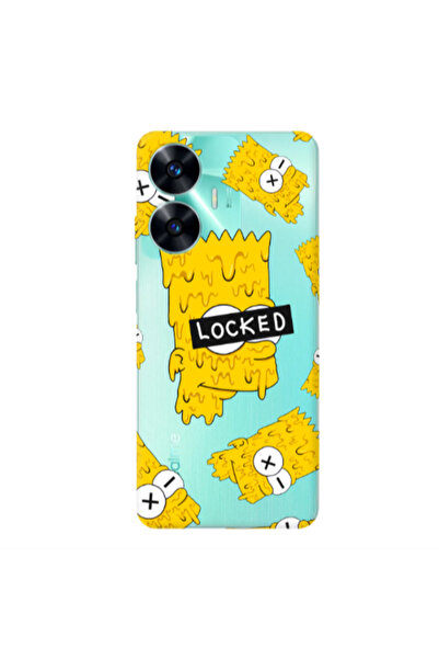Other Realme C55 Bart Simpson Transparent Silicone TPU Θήκη